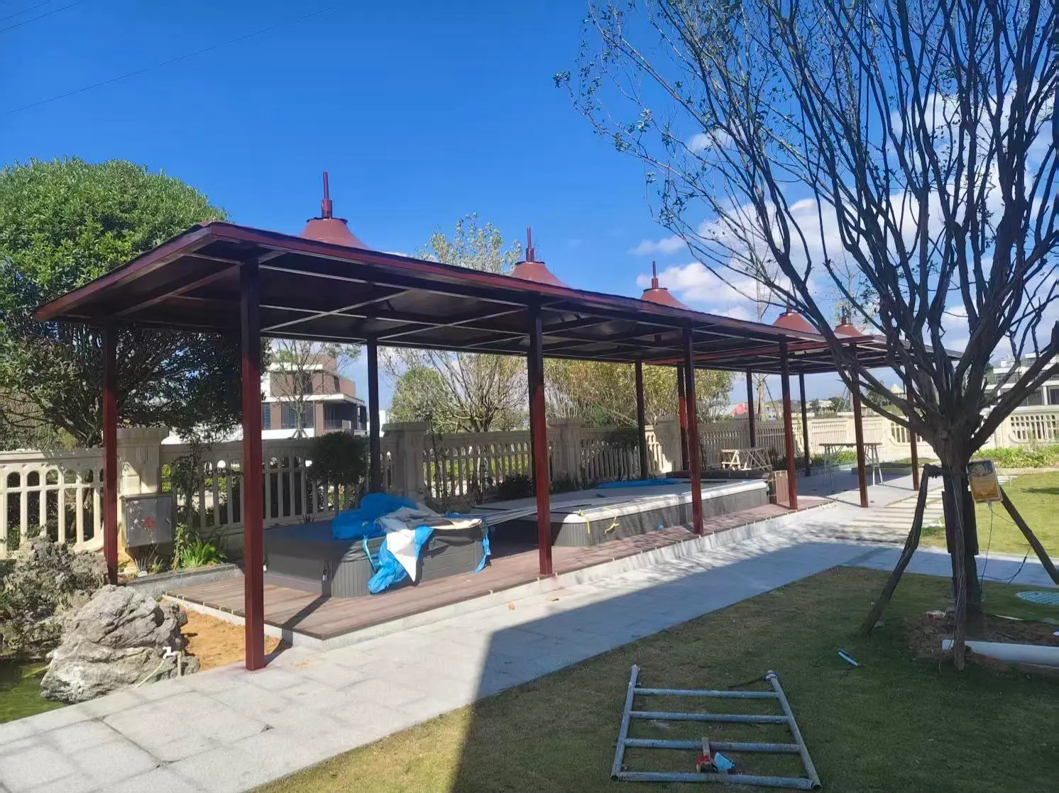 贵州贵州园区小区膜结构停车棚怎么选？本地源头工厂拆解三大坑，避开返修翻倍成本