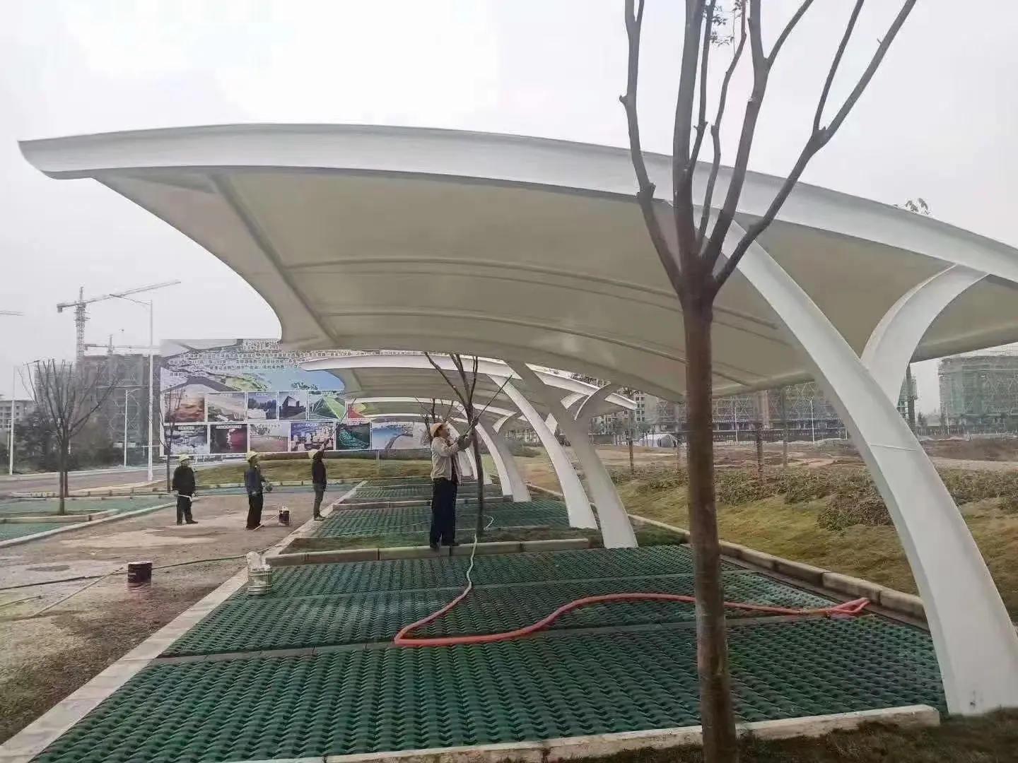 贵州贵州膜结构车棚采购避坑指南:本地气候不同,别拿低价当性价比